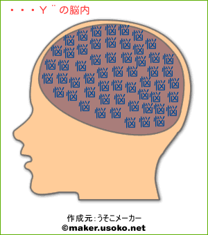 カノエの脳内イメージ