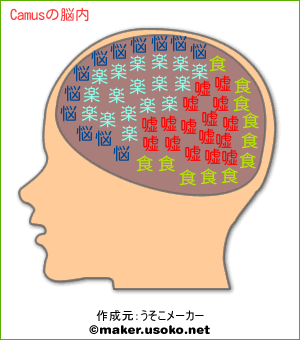 Camusの脳内イメージ