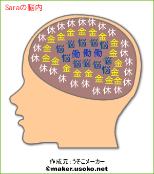 Saraの脳内イメージ