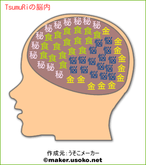 TsumuRiの脳内イメージ