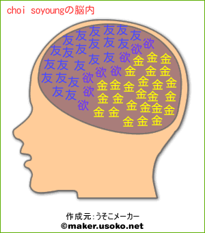 choi soyoungの脳内イメージ
