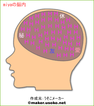 miyaの脳内イメージ