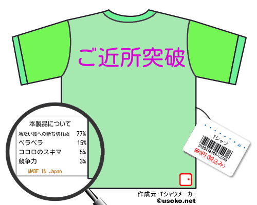 ・冷蔵庫の主・Tシャツ