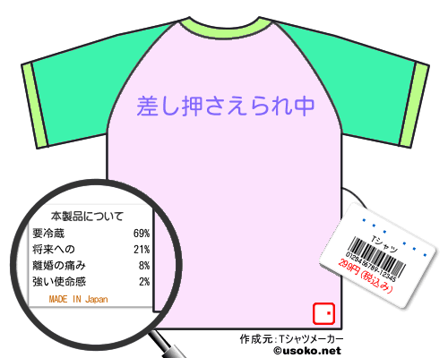あこび。Tシャツ
