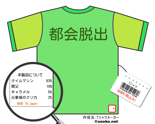 つるりんTシャツ