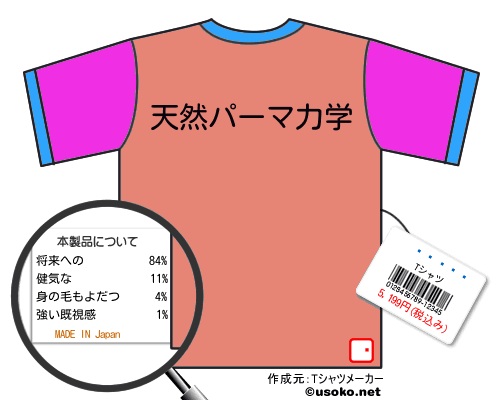 ぴーちTシャツ