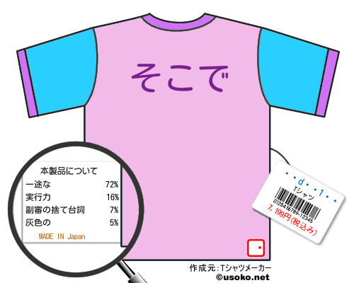 ぷちぷち1号Tシャツ