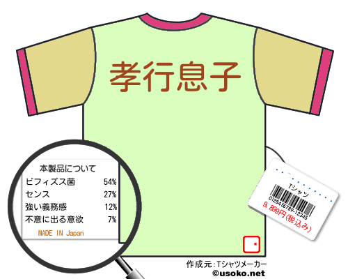 消えたウ○チTシャツ