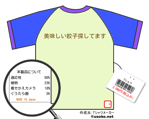 譲Tシャツ