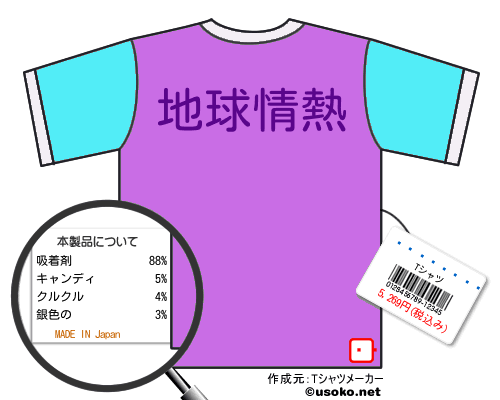 虫歯ーズTシャツ