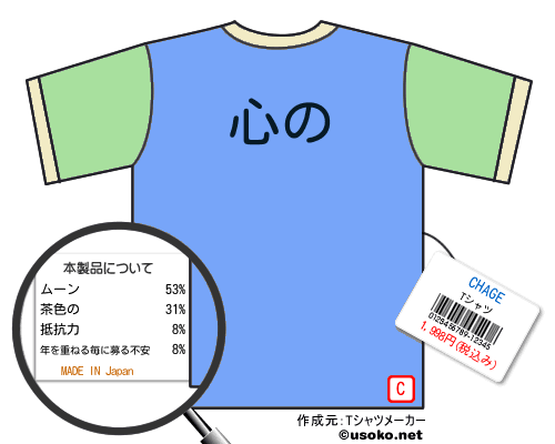 CHAGETシャツ