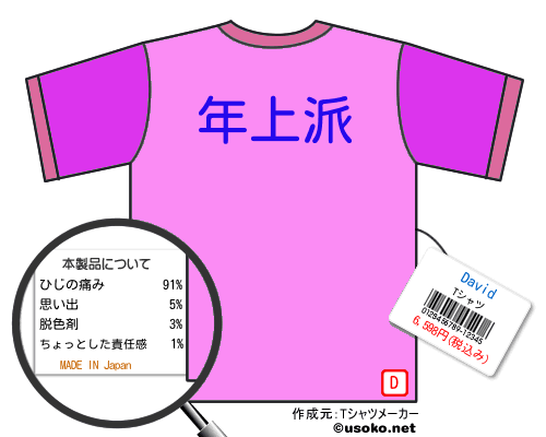 DavidTシャツ