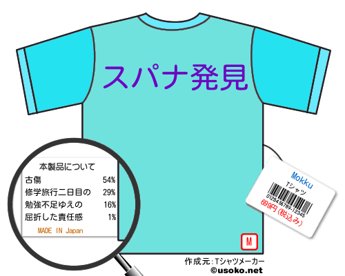 MokkuTシャツ