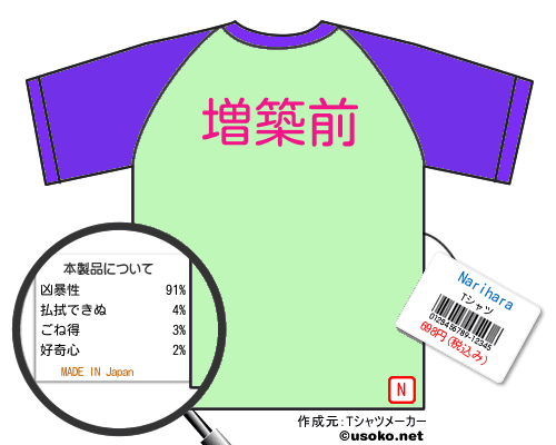 NariharaTシャツ