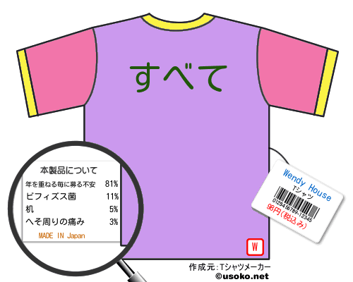 Wendy HouseTシャツ