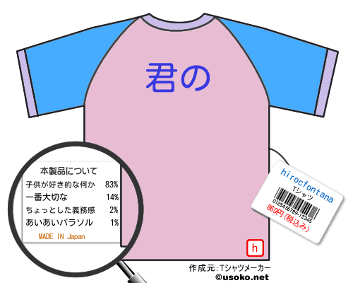 hirocfontanaTシャツ