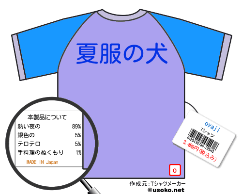 oyajiTシャツ