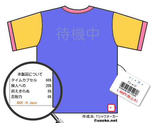 ���˵�ͺのＴシャツメーカー結果