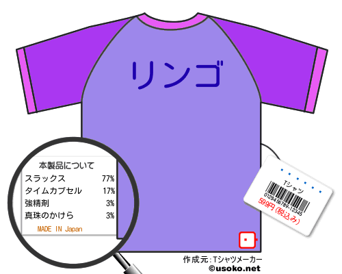 ������のＴシャツメーカー結果