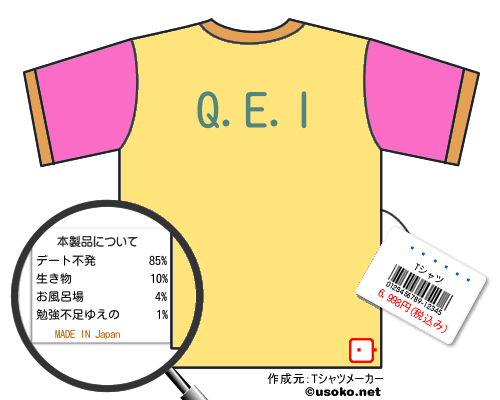 ������のＴシャツメーカー結果