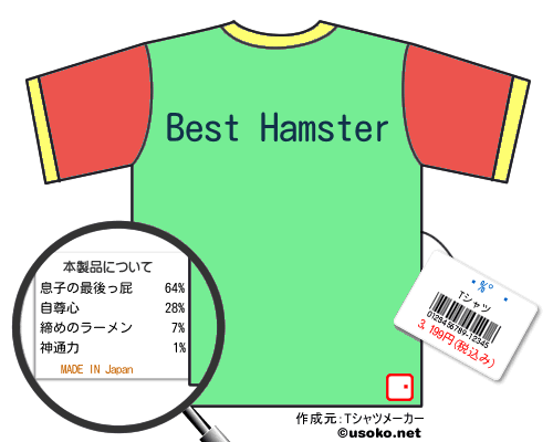 Ĺ����のＴシャツメーカー結果