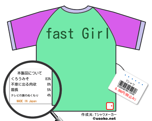 ŷ���ϺのＴシャツメーカー結果