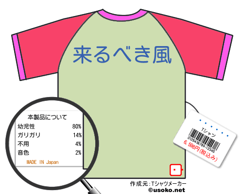 �ĵ���ϺのＴシャツメーカー結果