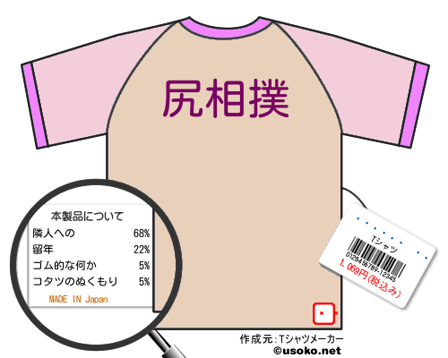 ����ޤ���のＴシャツメーカー結果