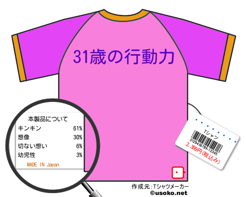 ����줤��のＴシャツメーカー結果