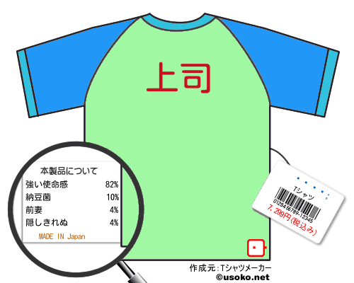 ������のＴシャツメーカー結果