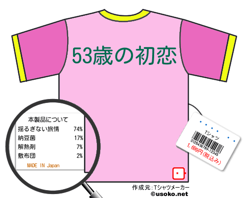 ���޴���のＴシャツメーカー結果