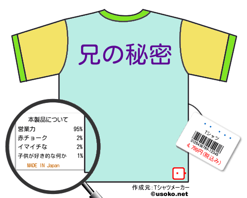 �� �ۻ�のＴシャツメーカー結果