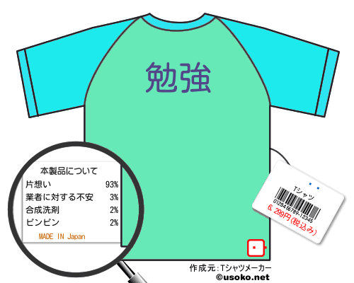��のＴシャツメーカー結果