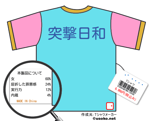 ƣ��̹�のＴシャツメーカー結果