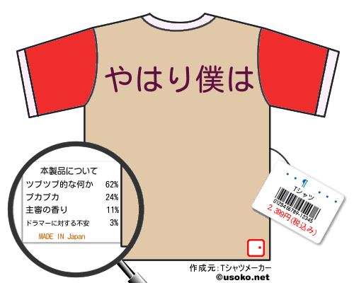 ƣ������のＴシャツメーカー結果
