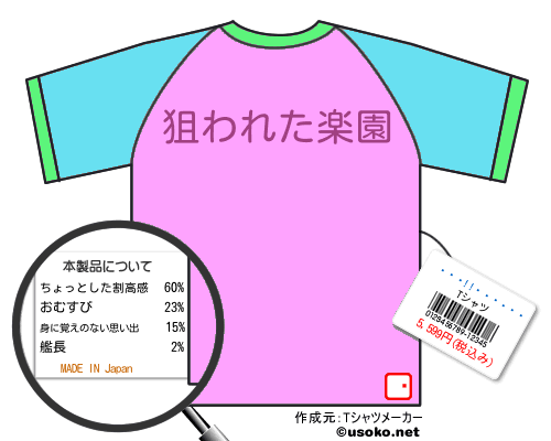 Ʈ��!!������のＴシャツメーカー結果