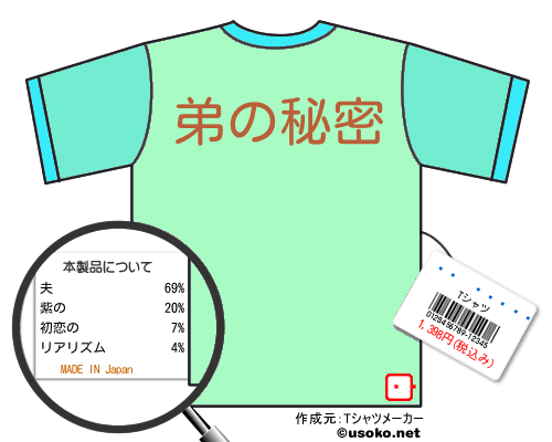 �������のＴシャツメーカー結果