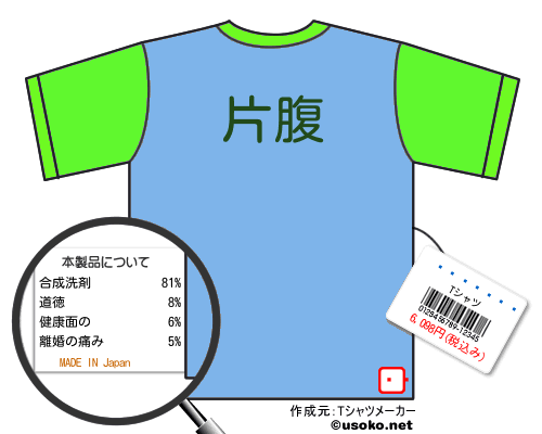 ������ϺのＴシャツメーカー結果