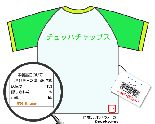 ǡ�� ��のＴシャツメーカー結果
