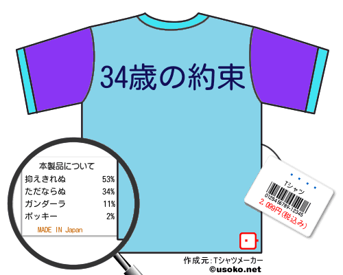 ����のＴシャツメーカー結果