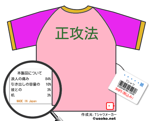 ���礭�褫のＴシャツメーカー結果