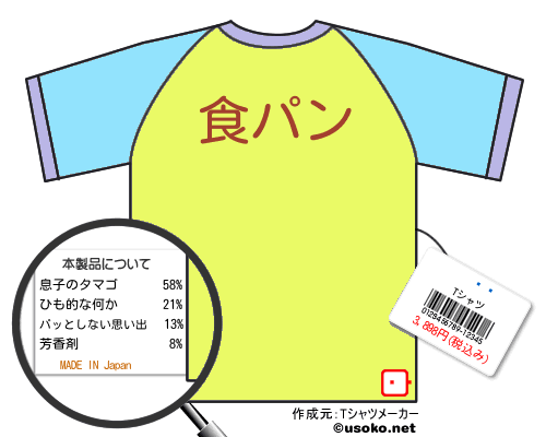 �켼のＴシャツメーカー結果