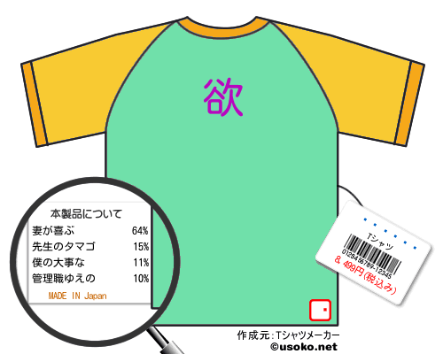 ɥ�ļ���のＴシャツメーカー結果