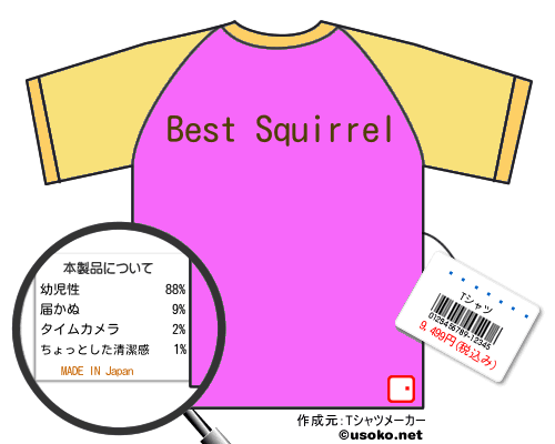 ɩ�¤��Ť�のＴシャツメーカー結果