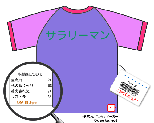 �͸����のＴシャツメーカー結果