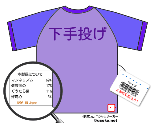 ��������のＴシャツメーカー結果