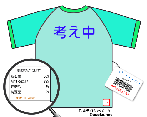 ʿ������のＴシャツメーカー結果