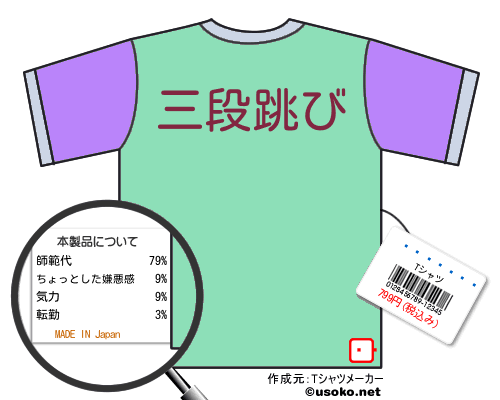����ʻ�のＴシャツメーカー結果