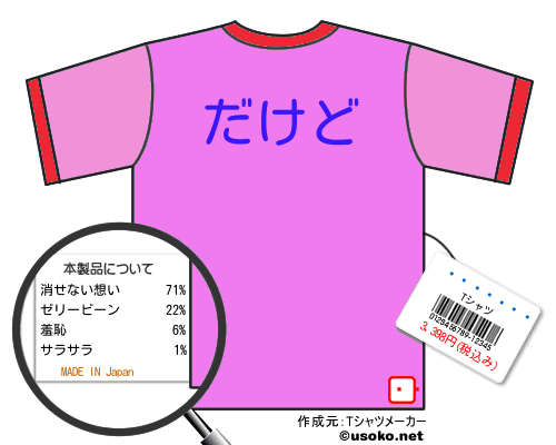 ��¼�ҤȤ�のＴシャツメーカー結果