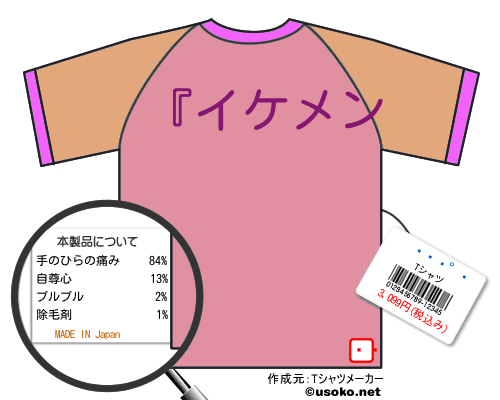 ��¼�쵱のＴシャツメーカー結果